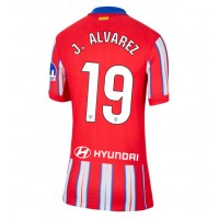 Koszulka piłkarska Atletico Madrid Julian Alvarez #19 Strój Domowy dla kobiety 2024-25 tanio Krótki Rękaw